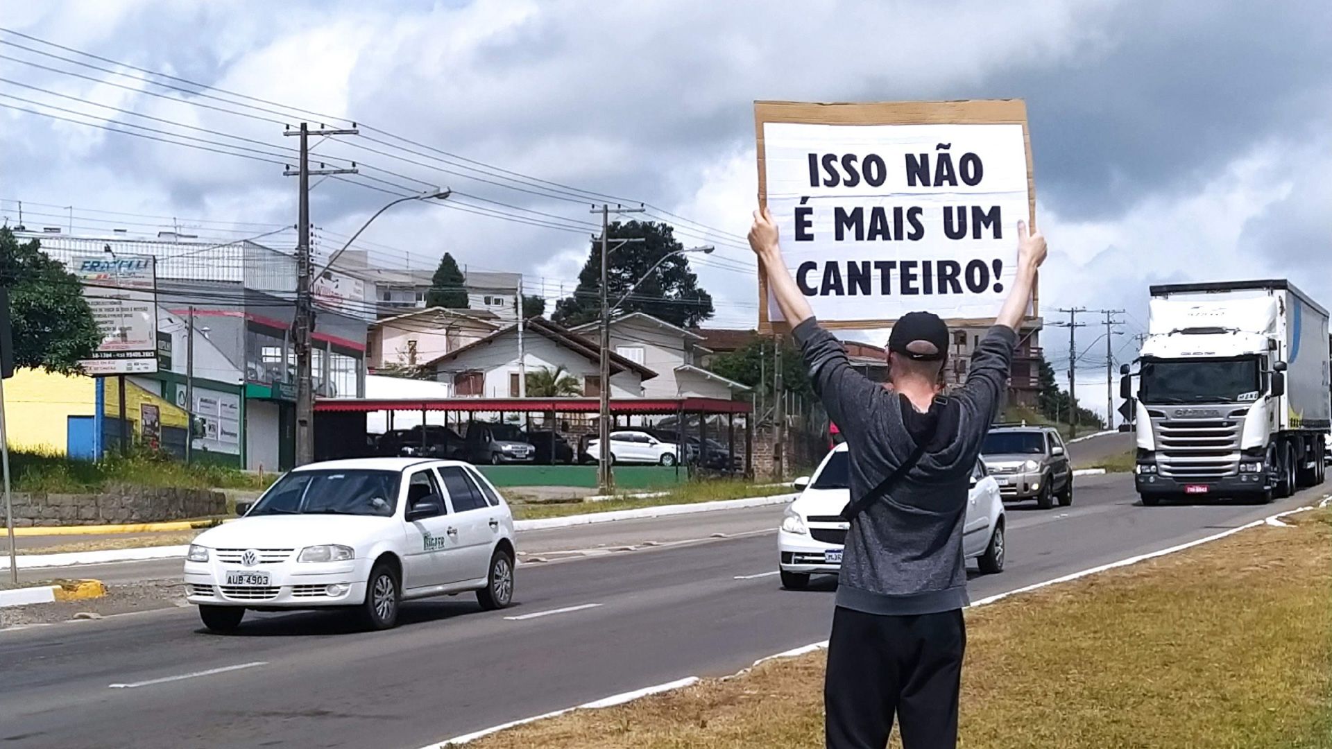Isso não é mais um canteiro! / O que é esse lugar?